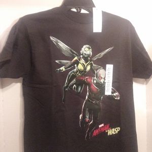Marvel Ant-Man & Wasp Graphic Tee NWT M sz 8